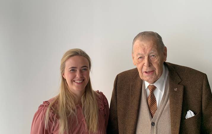 Sr. Þuríður Björg Wiium Árnadóttir og Kjartan Sigurjónsson