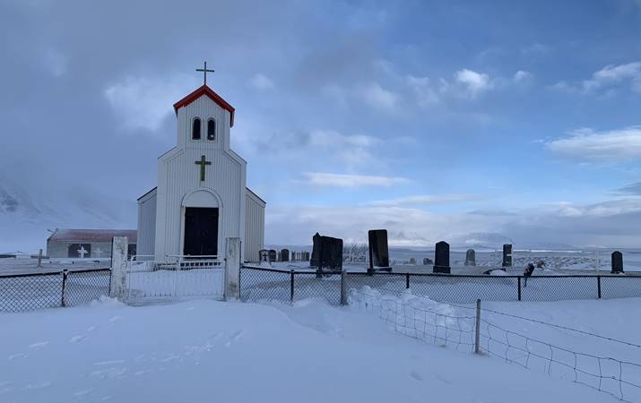 Miklaholtskirkja á Snæfellsnesi - forn kirkjustaður