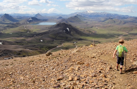 Gengið á fjöllum